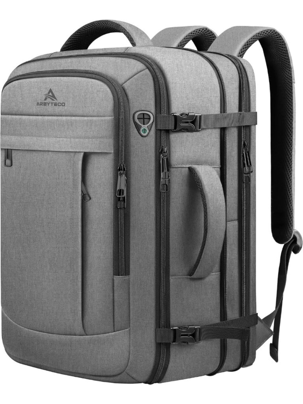 Spacious 50L Carry-On Backpack for Travel & Laptops - Unisex, Durable & Stylish